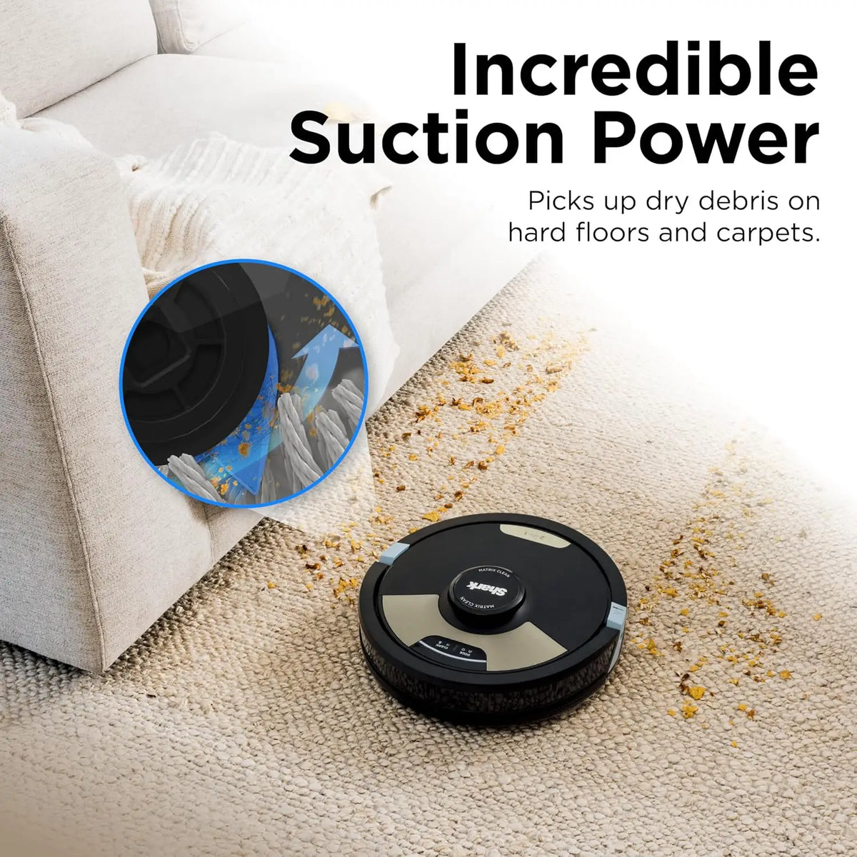 Matrix Plus Robot Cleaner– 2-in-1 Self-Emptying Robot Vacuum & Mop
